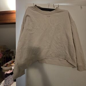Calvin Klein Women's Beige Crew Neck Sweater
